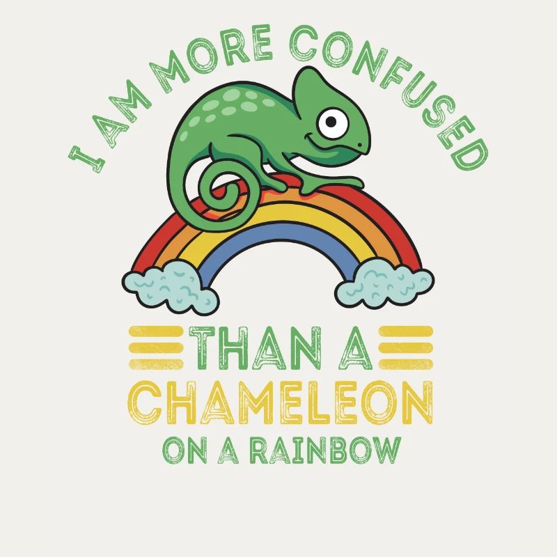 Je suis plus confus qu’un caméléon
