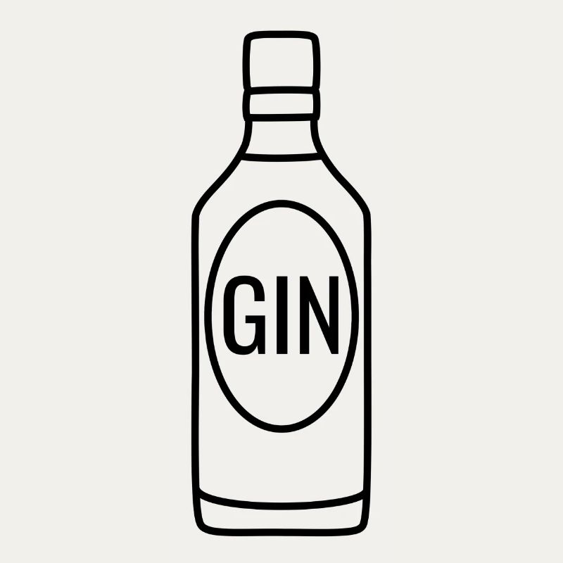 Gin Flasche