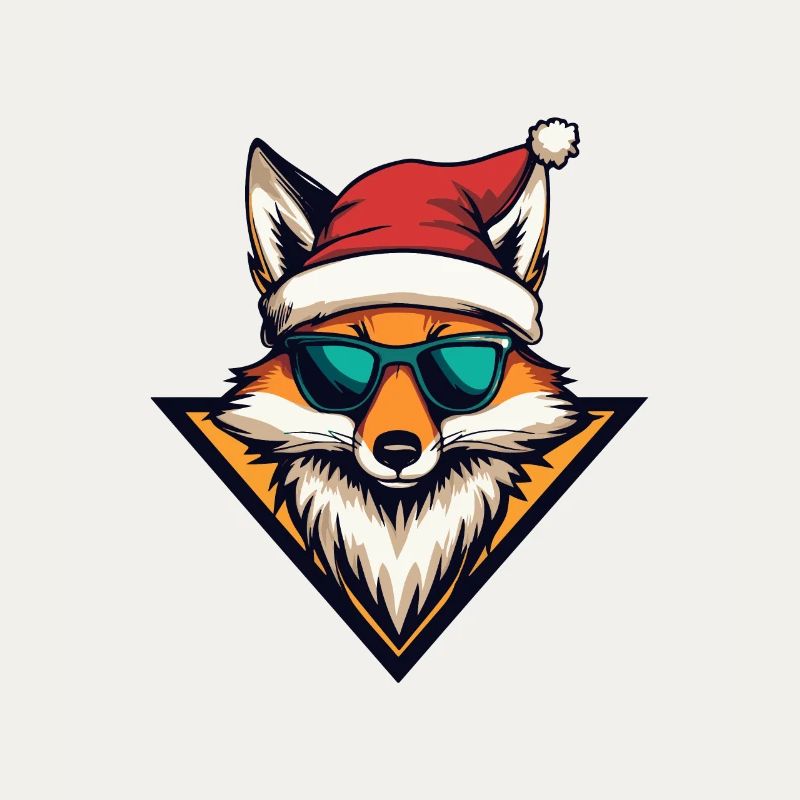 Fuchs Weihnachten Cool
