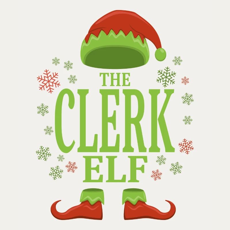 Greffier elfe de Noël