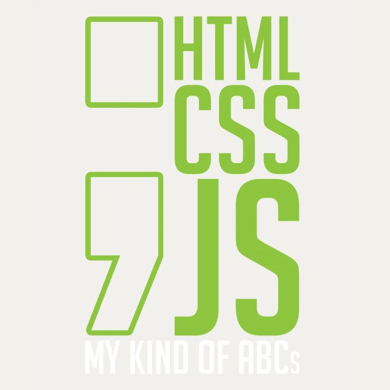 web developer gift html css js my kind of