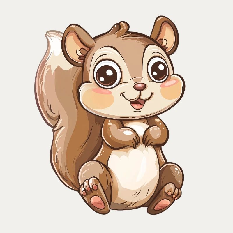 Cute squirrel for your collection