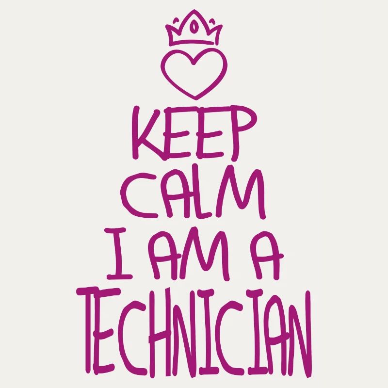 Keep Calm Technician Cool Technicien Cadeau