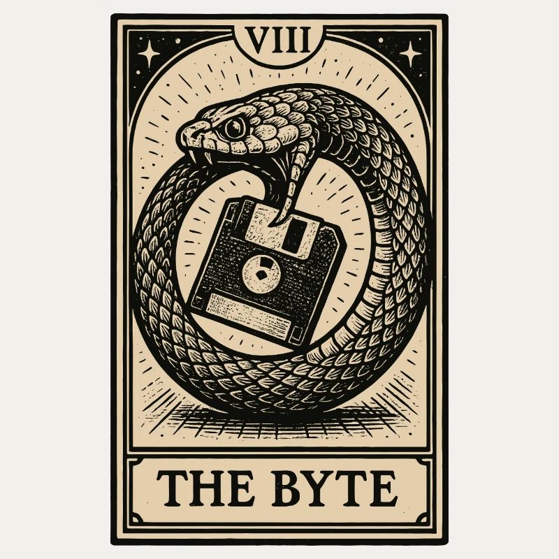 Data Hoarding Tarot – Das Byte