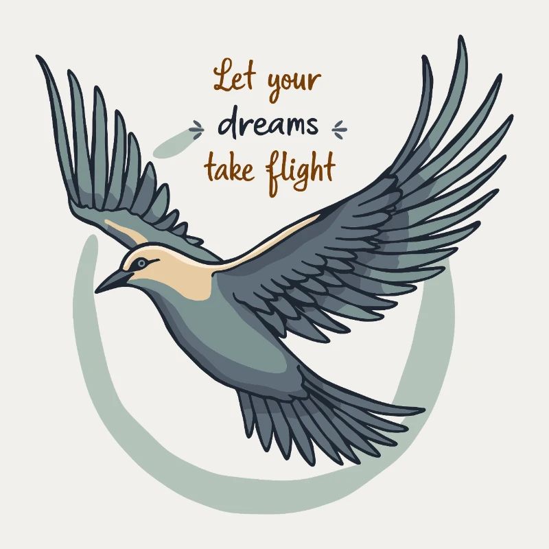 Let Your Dreams Take Flight Seagull Bird