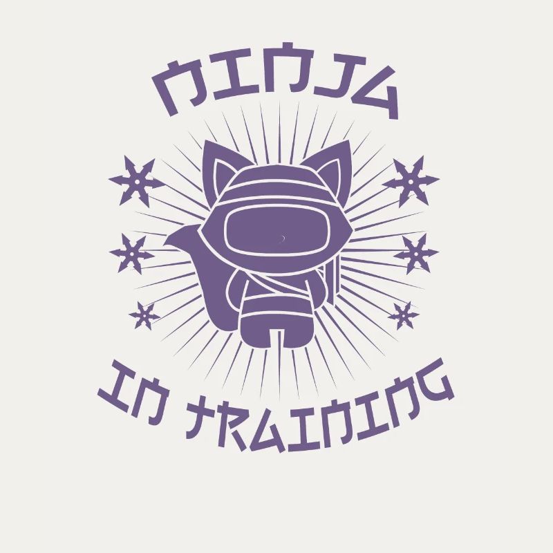 Ninja chat Ninja en formation