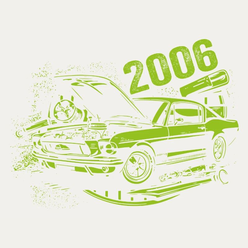 2006 Geburtstag Oldtimer Modell 2006 Vintage 2006