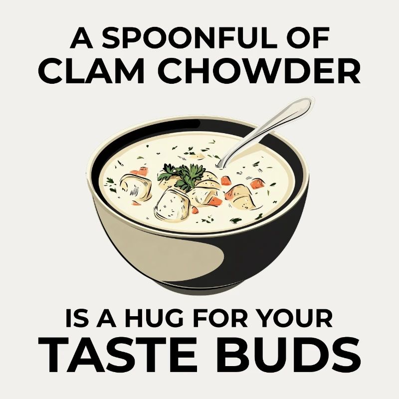 Clam Chowder Shellfish Hilarious Seafood Soup