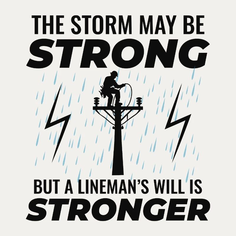 Lineman Strong Storm Will Power Grid Hero