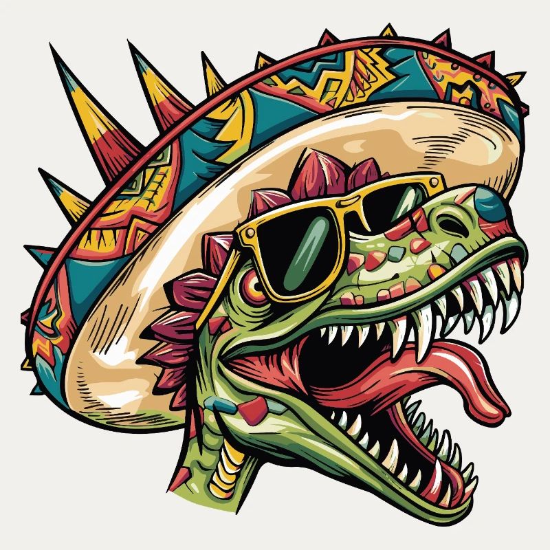 Dinosaur stegosaurus Sombrero