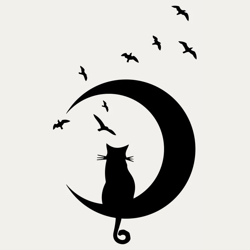 CAT ON MOON