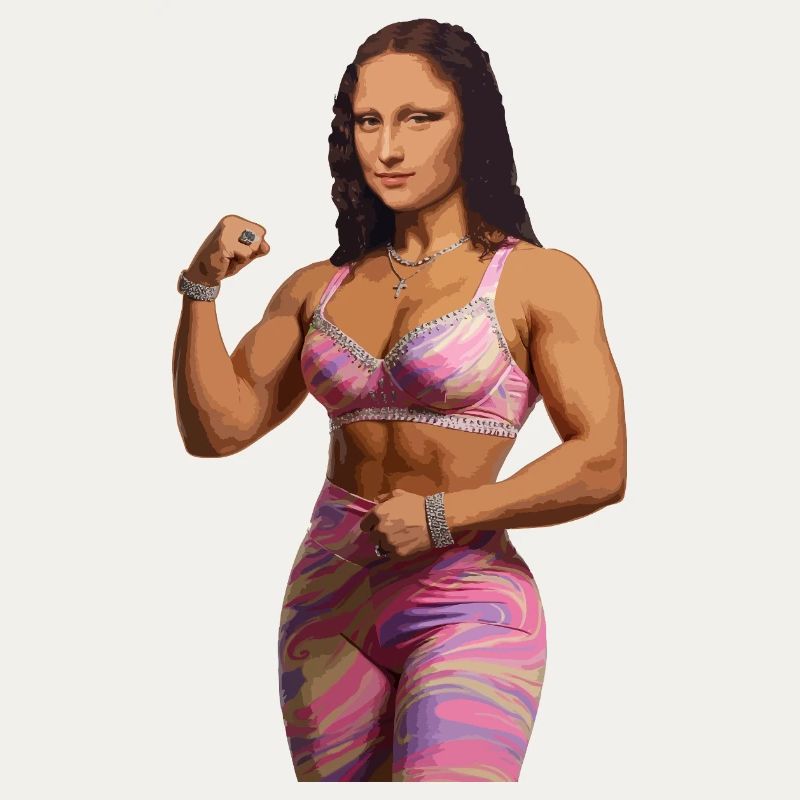 Mona Lisa bling bling