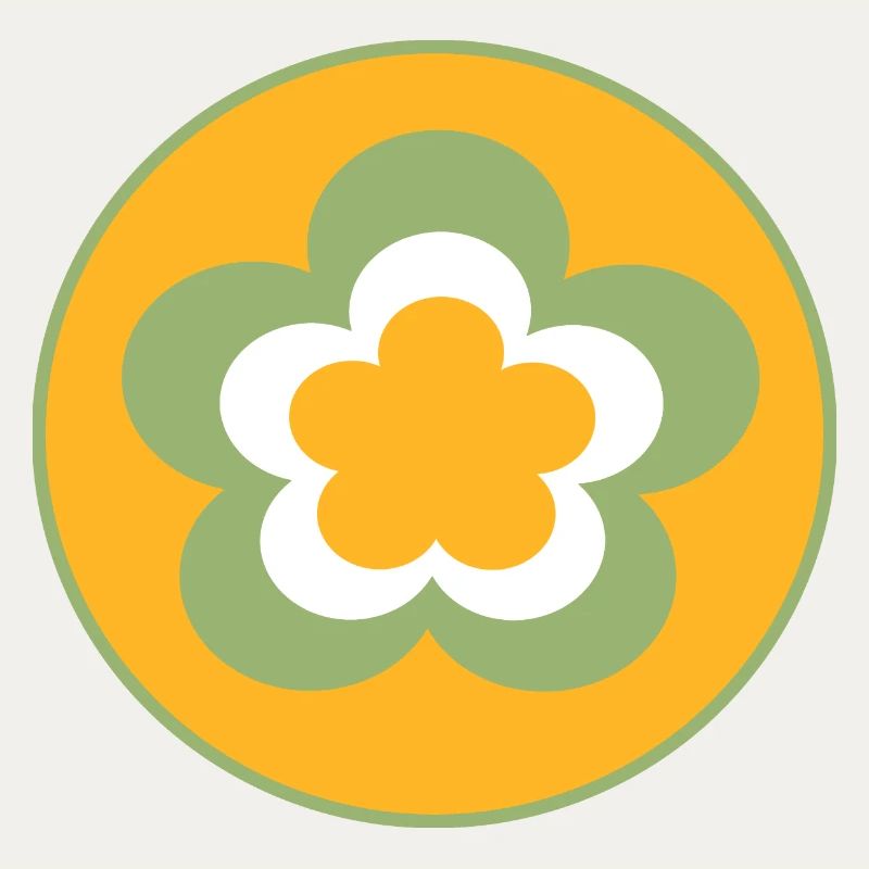 70s Flower Pattern