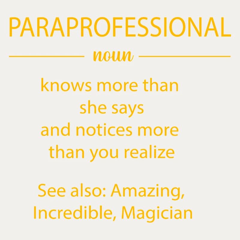 Lehrerassistent Paraprofessional Paraeducator