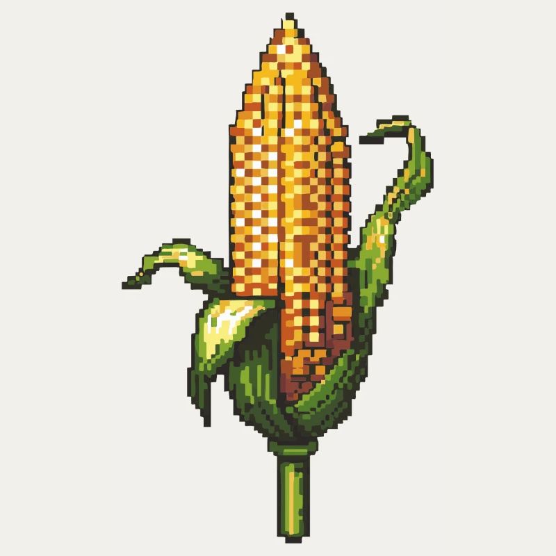 Corn Pixel Icon
