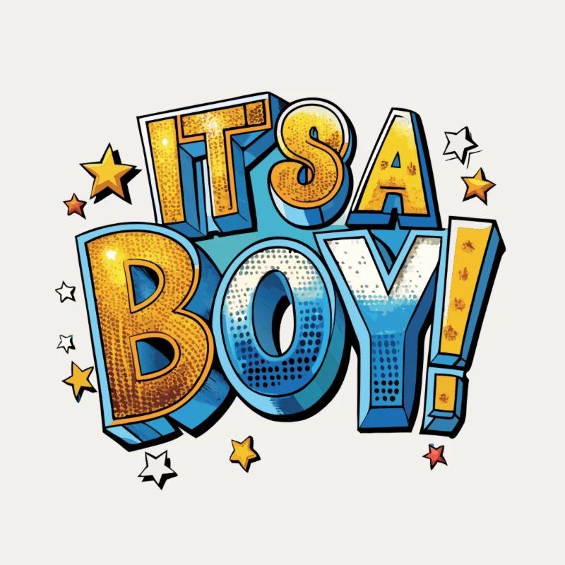 It's a boy comic