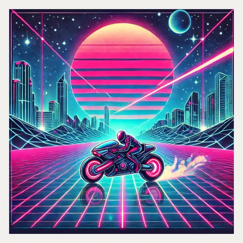 Neon Grid Odyssey – Synthwave trifft Tron Legacy