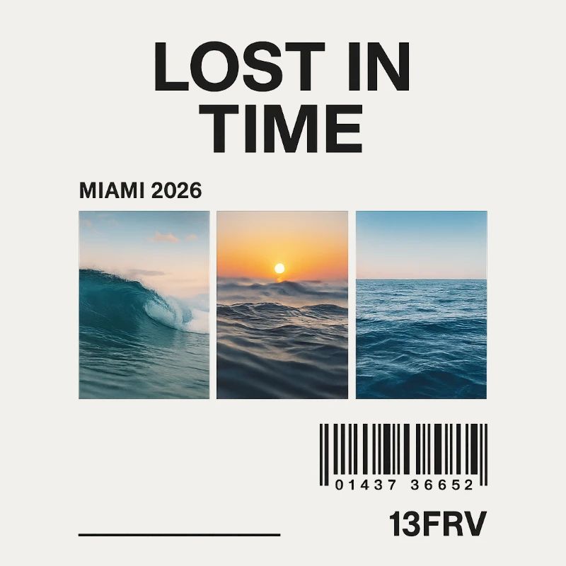 Temps perdu : Triptyque des Vagues de Miami