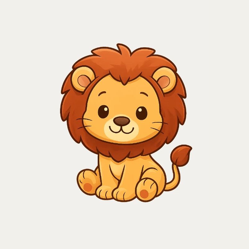 Design mignon de Lion Kush