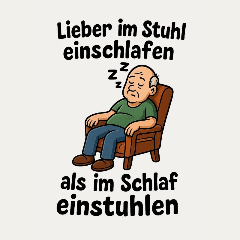 Stuhl einschlafen einstuhlen