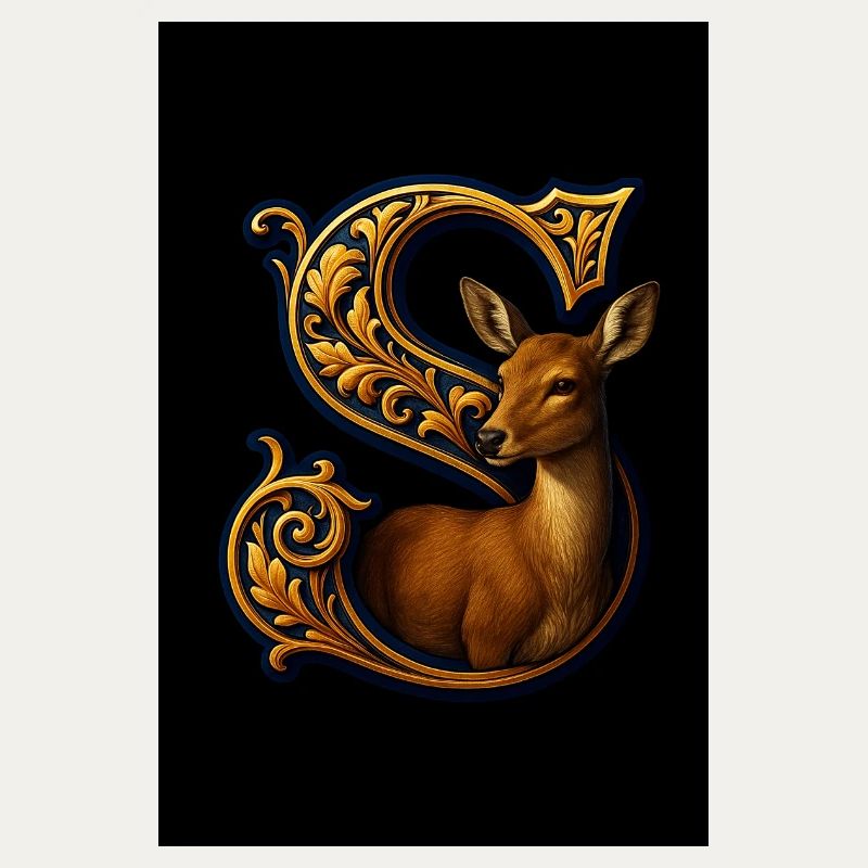 S – Magic Ornament with Doe