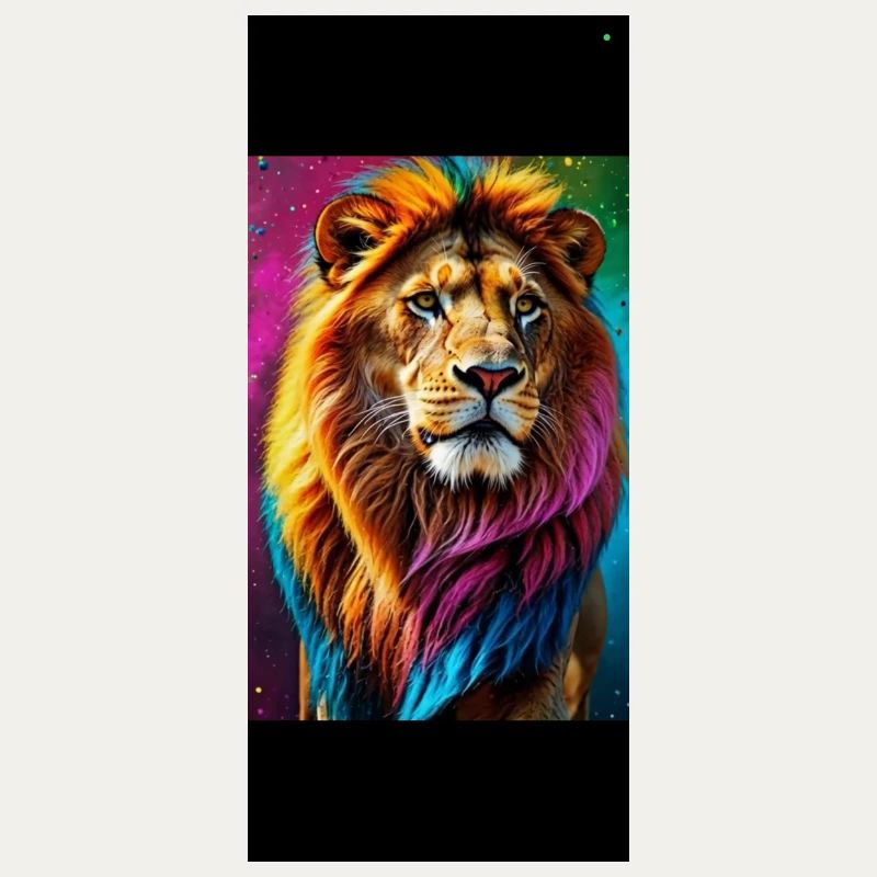 Regenbogen-Löwe
