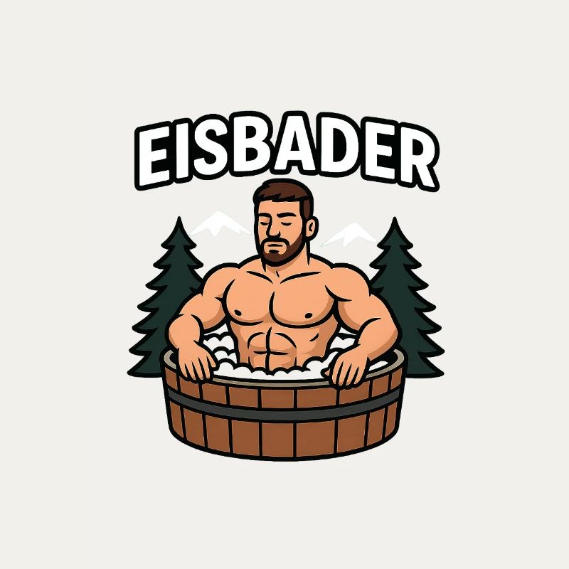 Baignées de glace dans la mare forestière