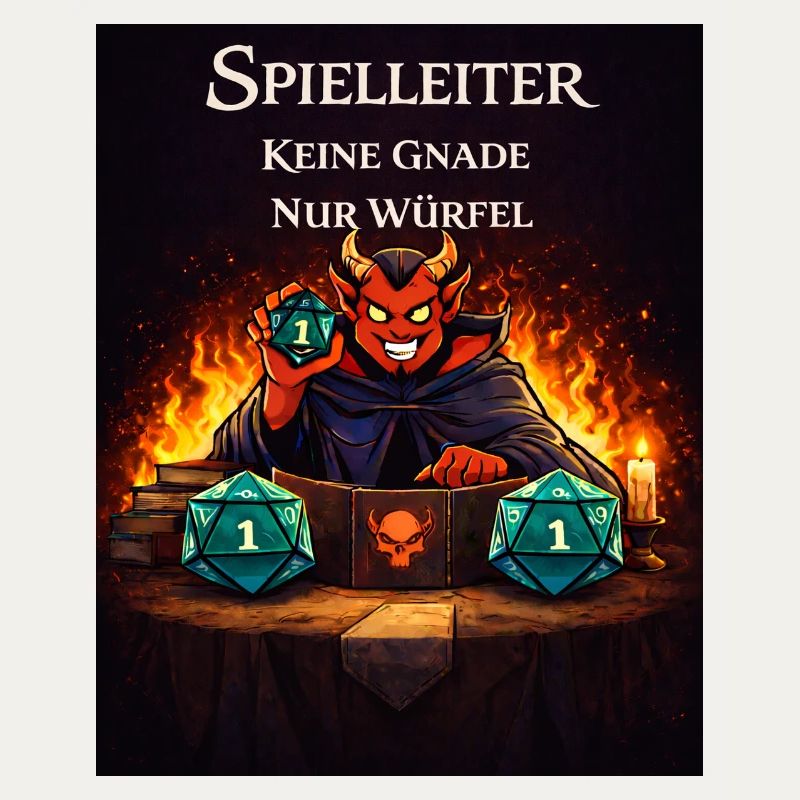 Maître de jeu – Dés, sans pitié, seulement des dés