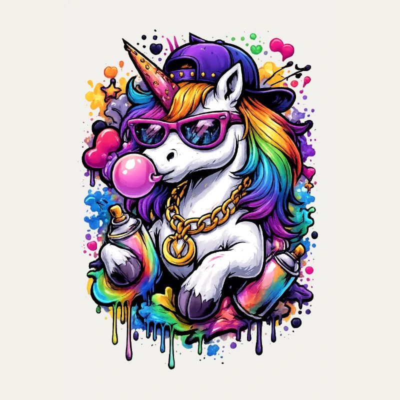 Licorne Pop Art