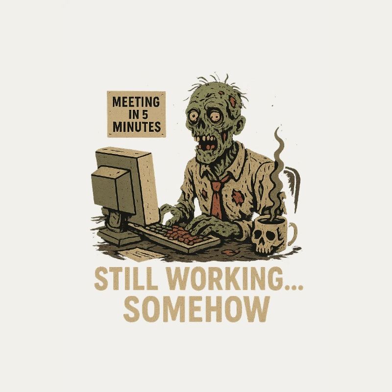 Zombie im Büro: Still Working