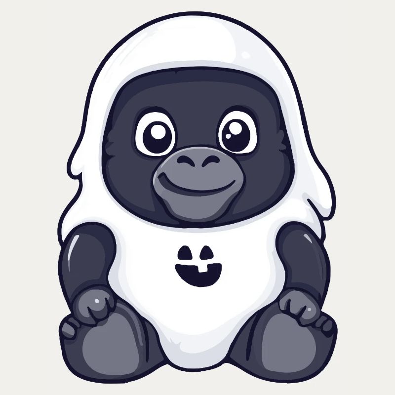 Gorilla Halloween Comic Geist