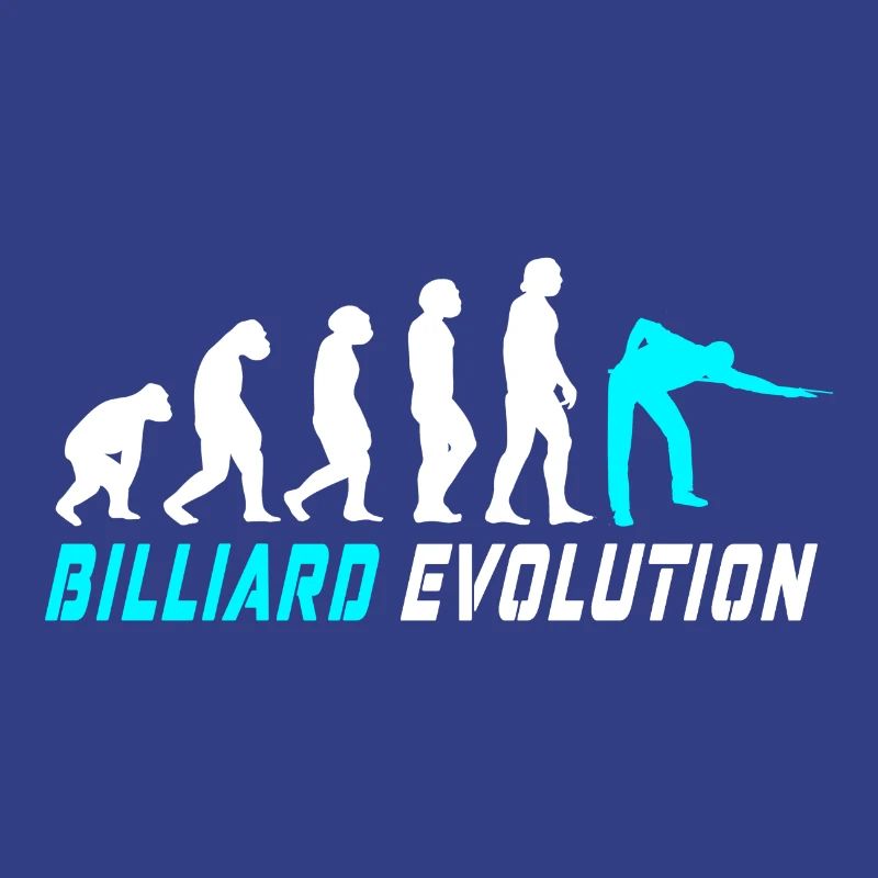 Billard Evolution Design / Geschenkidee