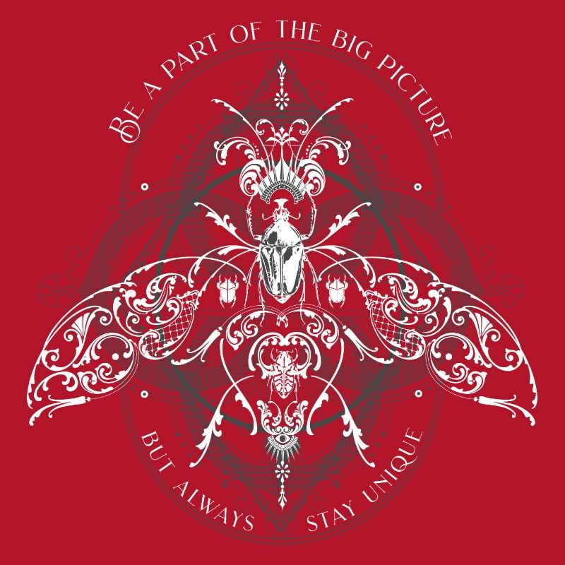 Insekten Muster Psychedelisch Bug Pattern