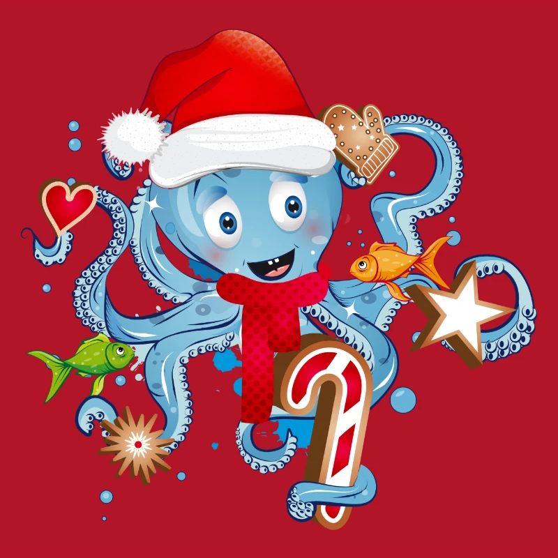 Octopus s’amuse et des biscuits pour Noël