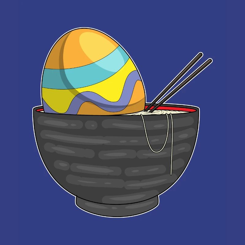 Easter Egg Easter Ramen