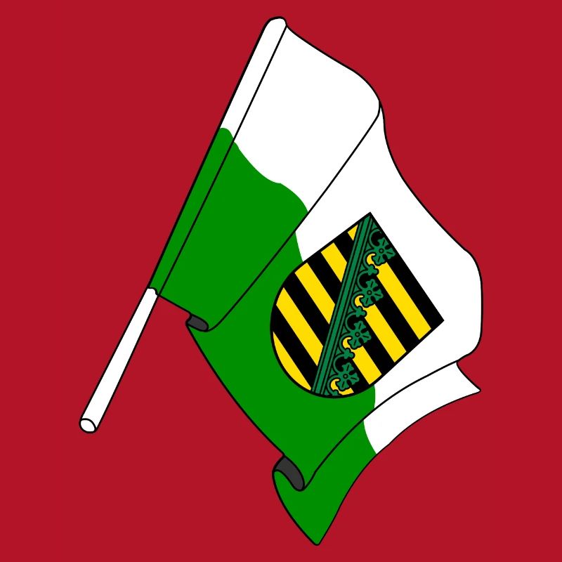 Drapeau Saxe