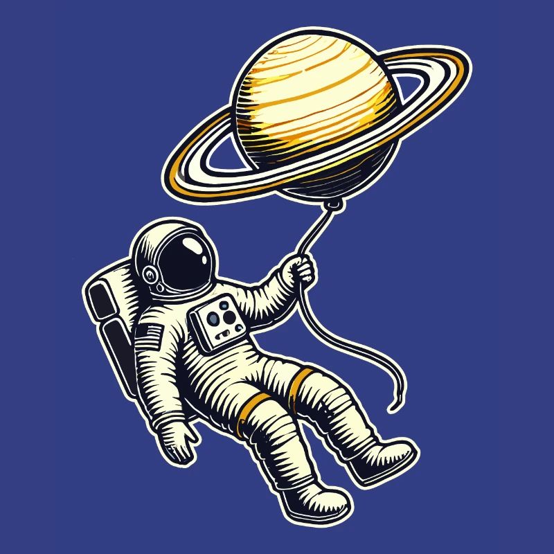 Flotter avec Saturne – Conception d’un ballon astronaute
