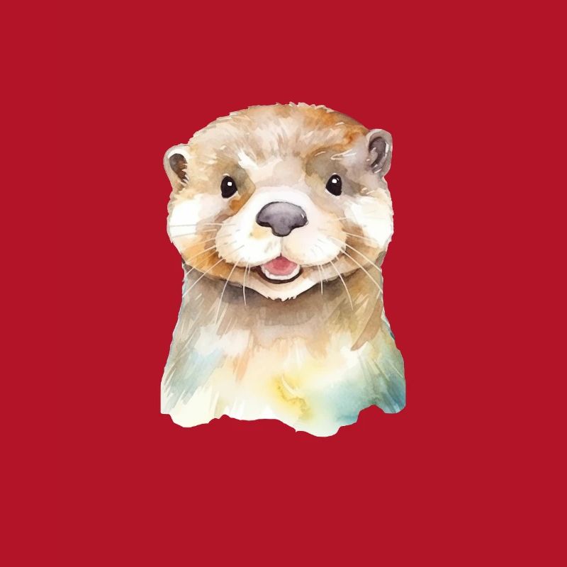 Loutre joueuse