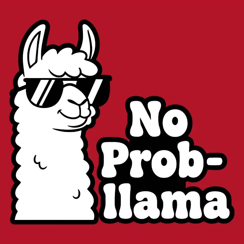Impression contrastée No Prob Llama