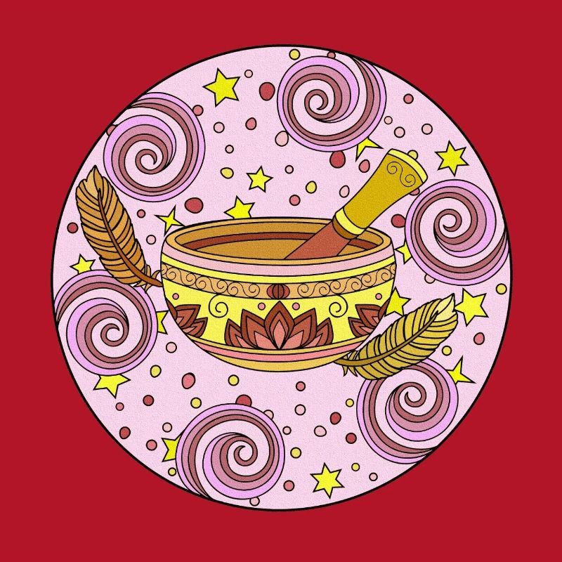 Spiral Singing Bowl Pattern