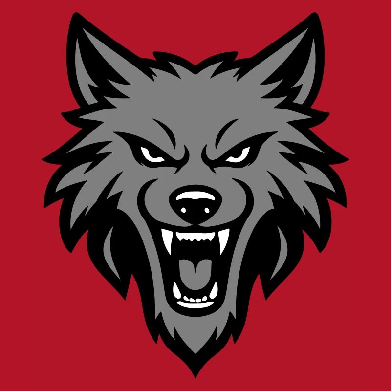 Wolf Kopf Logo