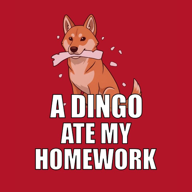 Un dingo a mangé mes devoirs