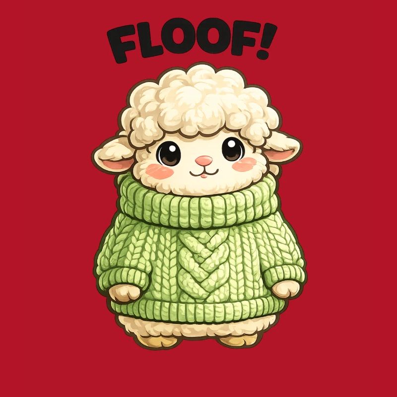 Kuscheliges Schäfchen Pullover Design