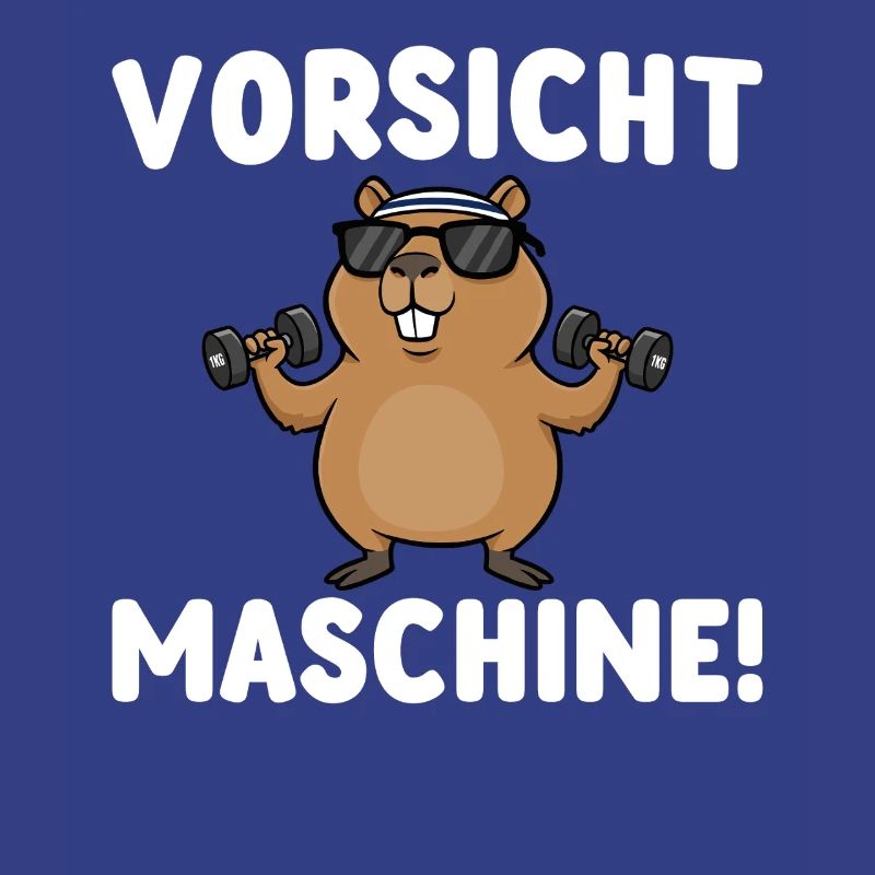 Fitness Caution Machine - Capybara Workout
