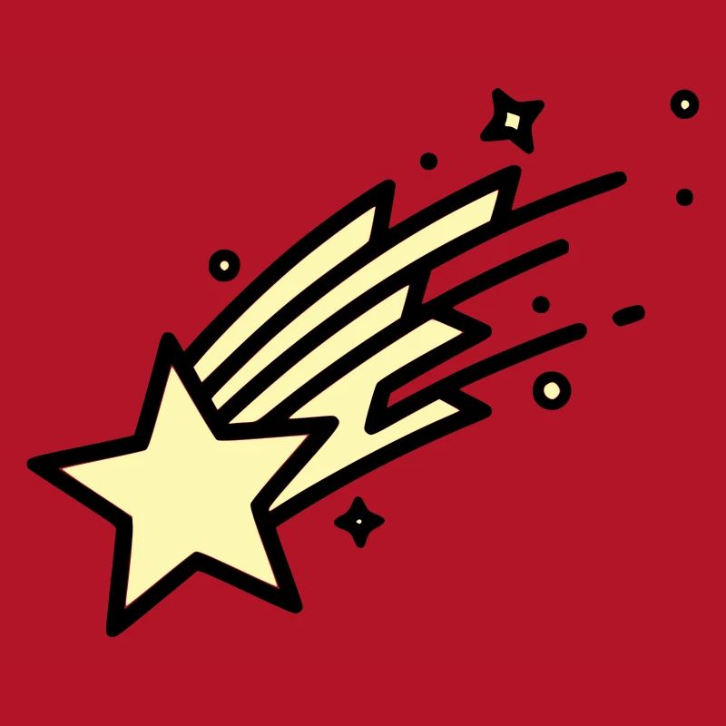 Shooting Star Comet Comic