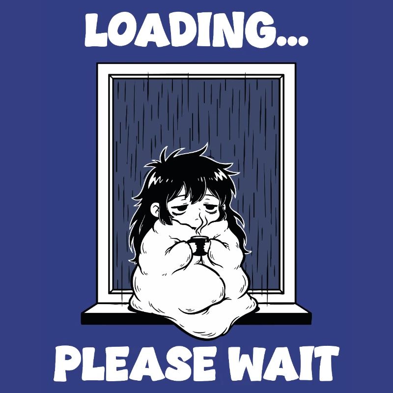 Rain Loading Please Wait Manga Mood