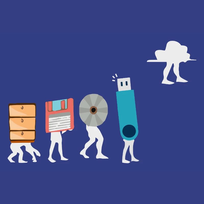 Cloud Computing Funny Programmer Data AI Software