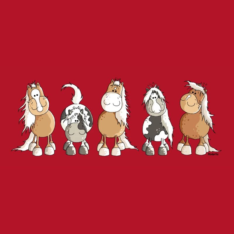 Funny Horses - Pferde - Pferd