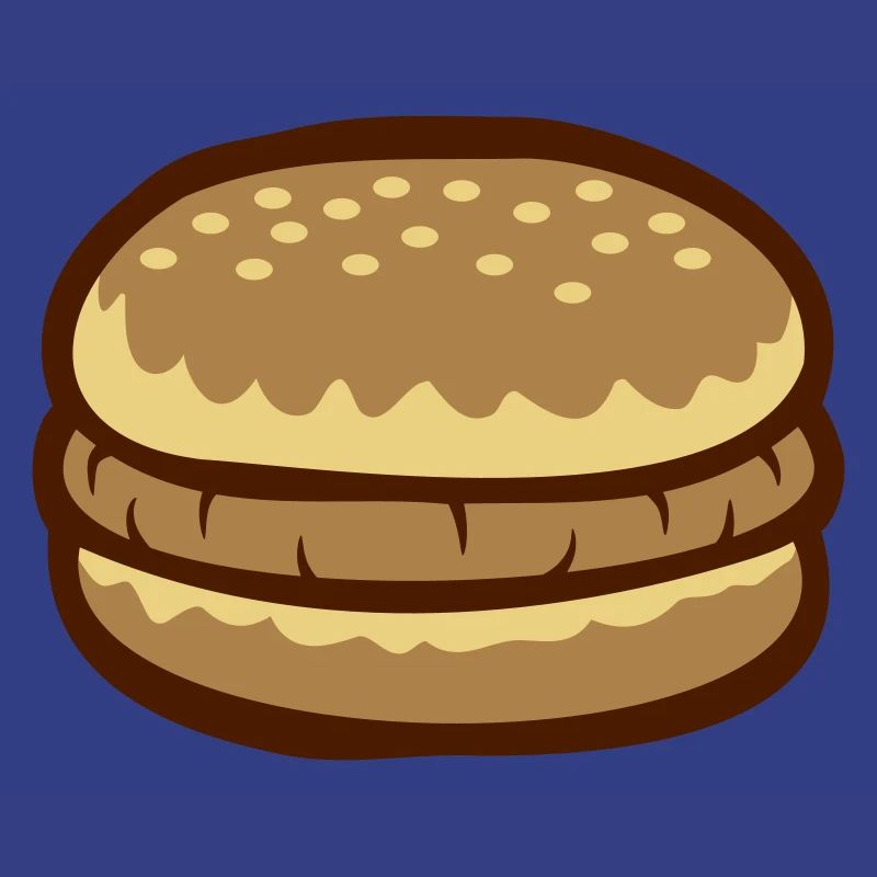 Burger Comic Cheeseburger