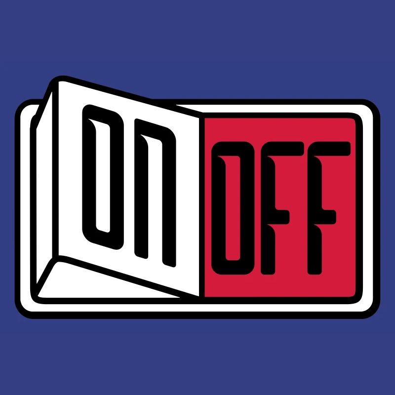 off on switch button button turn off